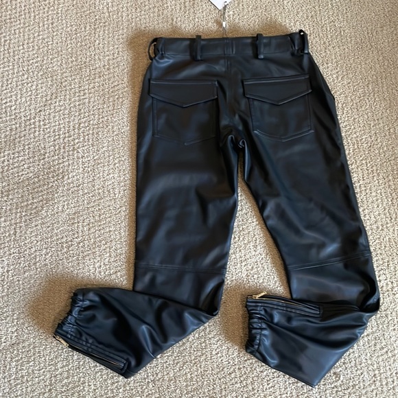 NWT Generation Love Paloma Vegan Leather Cargo Pants - Picture 3 of 10